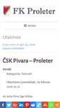 Mobile Screenshot of fkproleter.rs